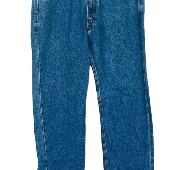 Levis 505 Regular Fit Jeans, Size 34 x 32 - Blue - Picture 3 of 10